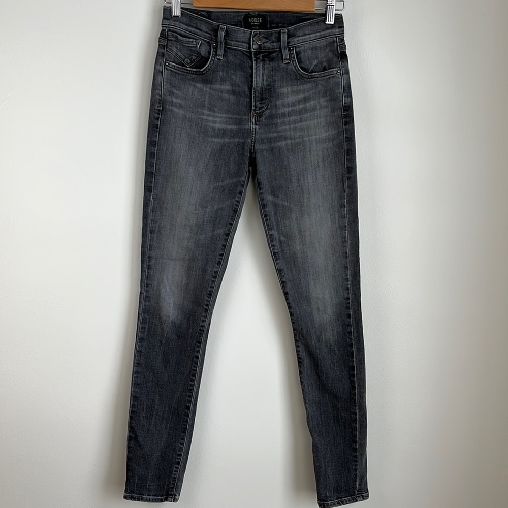 Agolde women’s Sophie Mid-rise Skinny Jeans. Size